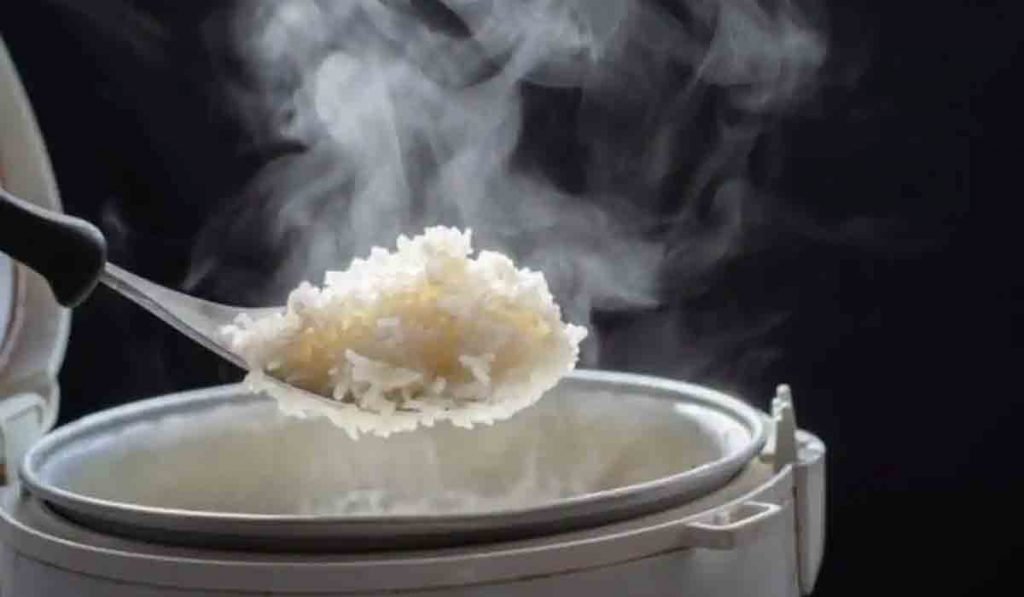 Pressure coocker rice