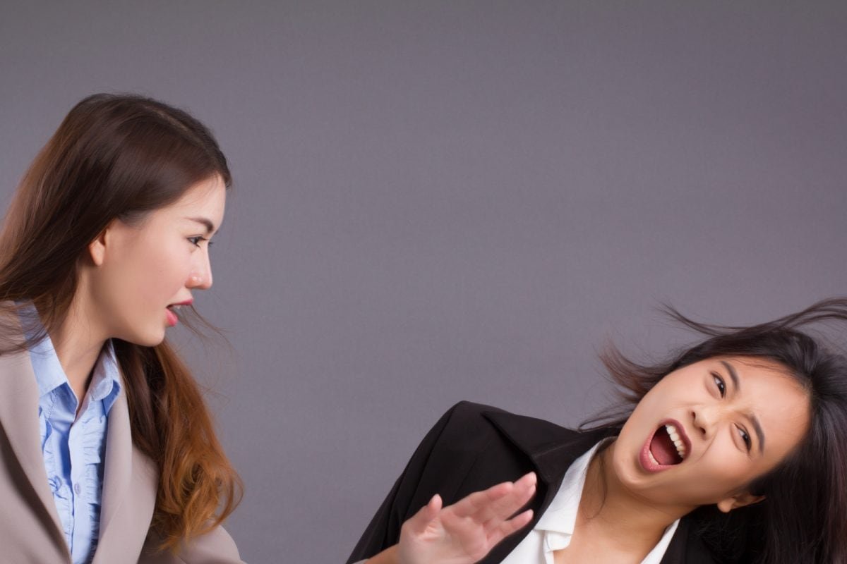 Slapping therapy