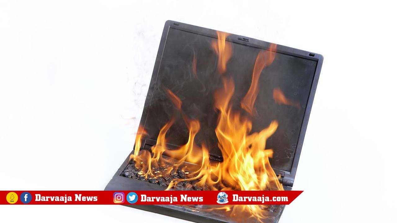 laptop blast while working Woman Techie in andhra pradesh