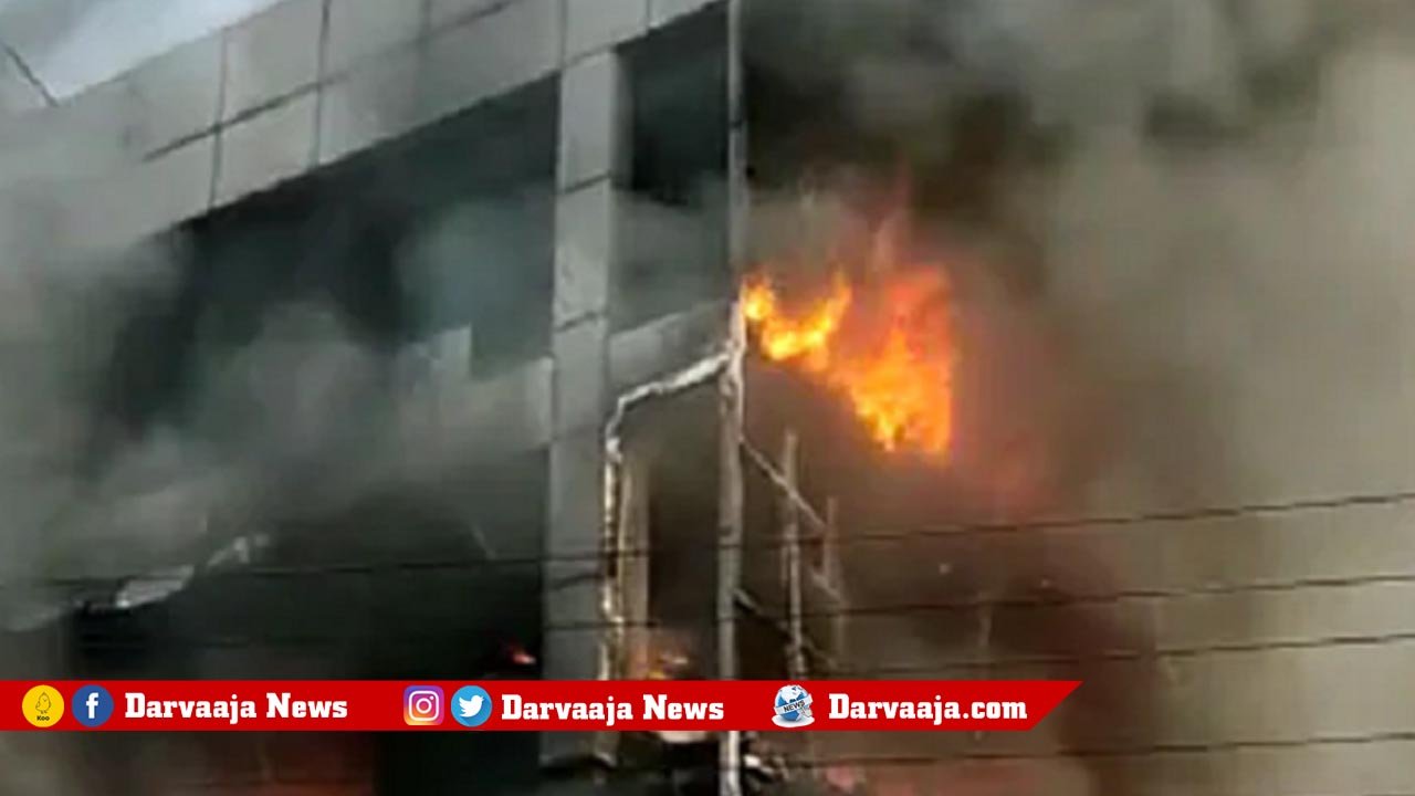 Massive Fire, Storey Building, Delhi, massive fire broke out, commercial building, Mundka metro station, Massive Fire At 3-Storey Building In Delhi, Delhi fire accident,