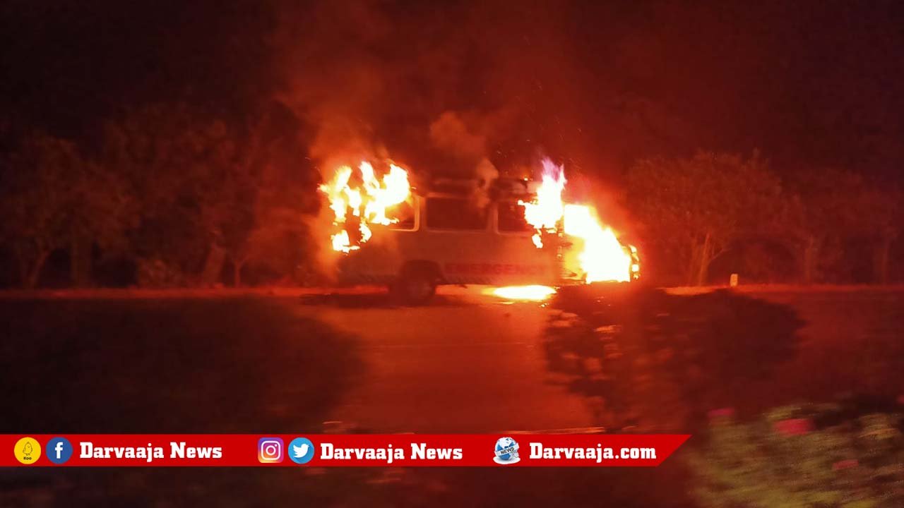 Nizamabad cattle accident