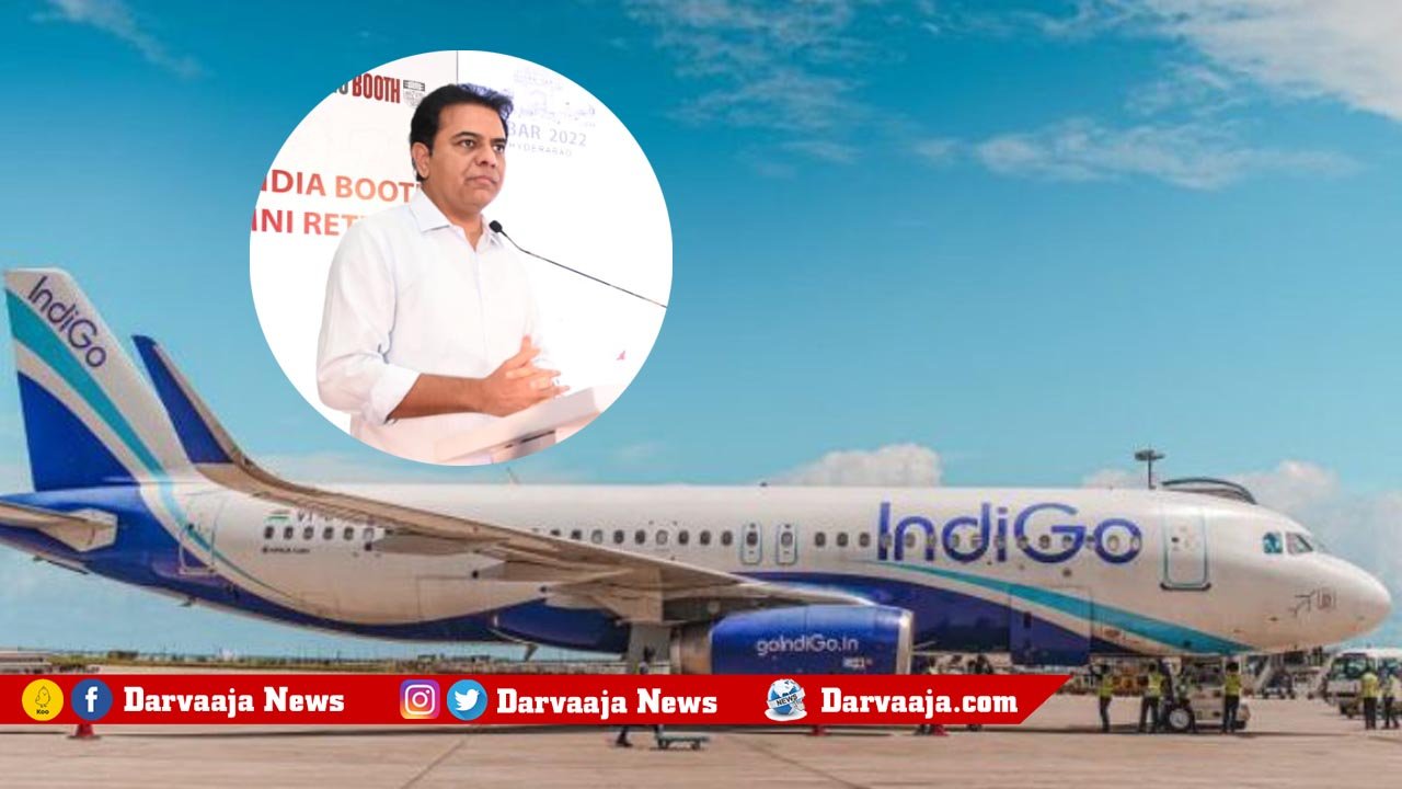 local languages, KTR , IndiGo , Telangana , KT Rama Rao, flight , Twitter, స్థానిక భాషలు, కేటీఆర్, ఇండిగో, తెలంగాణ, కేటీ రామారావు, ఫ్లైట్, ట్విట్టర్,