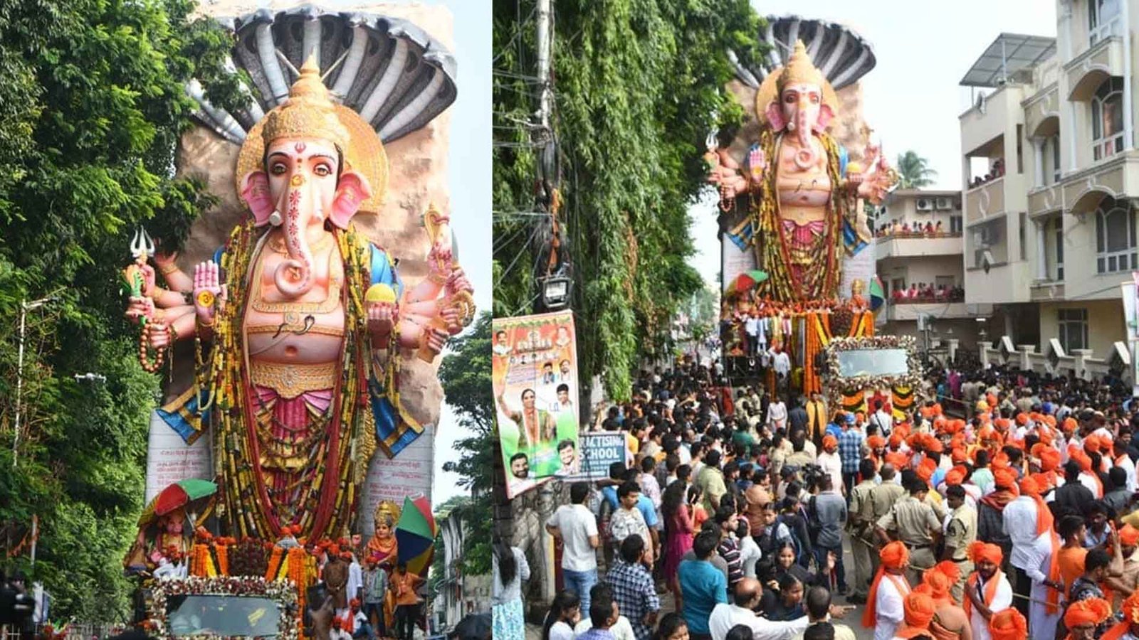 Khairatabad MahaGanapati Shobha Yatra