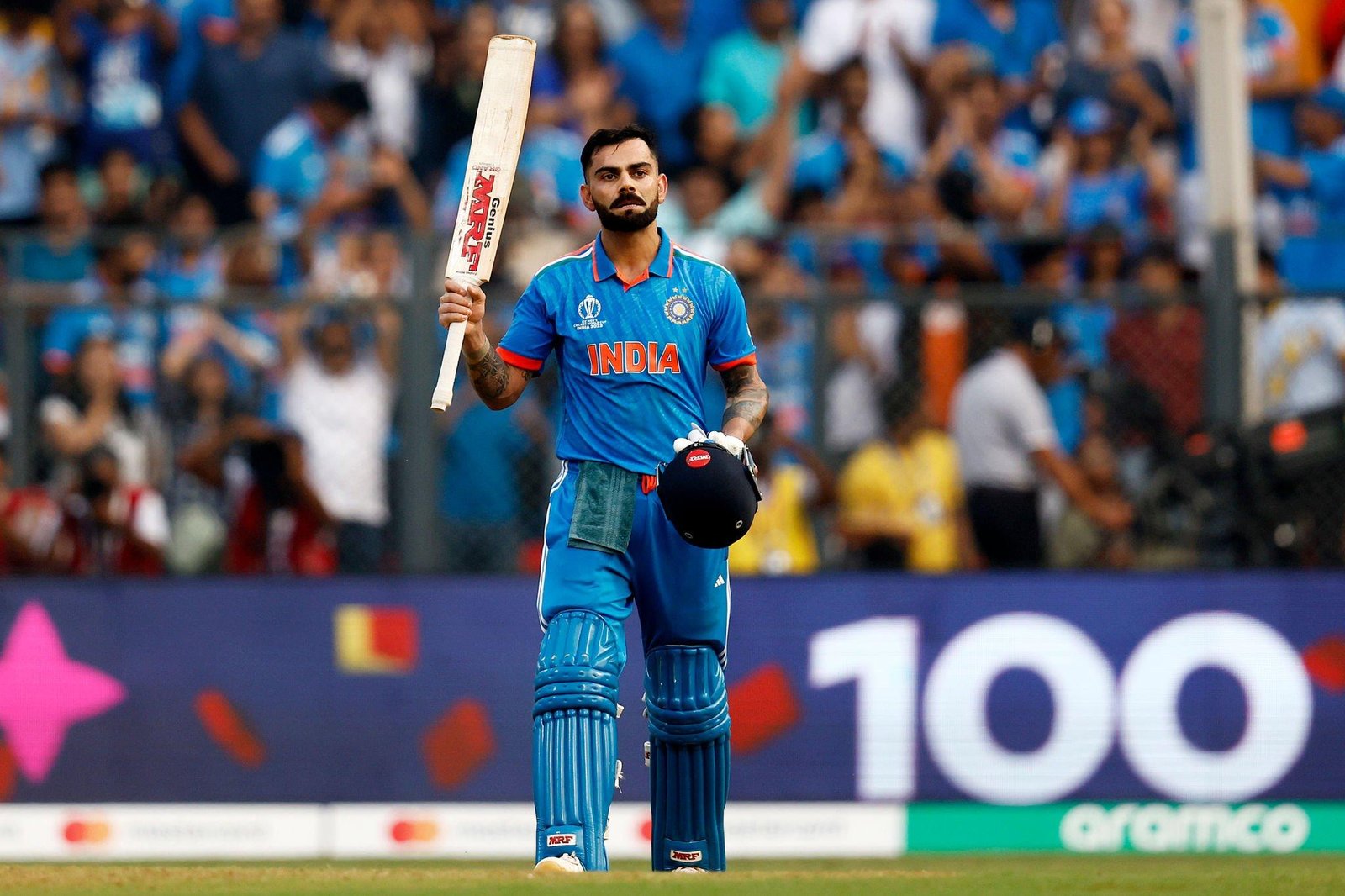 Virat Kohli breaks Sachin Tendulkar's record