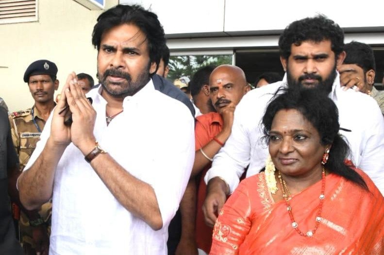 Pawan Kalyan Visits Tamil Nadu for Muruga Bhaktargal Maanadu